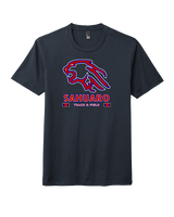 Sahuaro HS Track & Field Stacked - Tri-Blend Shirt