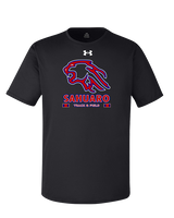 Sahuaro HS Track & Field Stacked - Under Armour Mens Team Tech T-Shirt