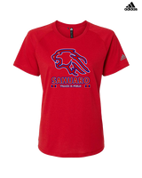 Sahuaro HS Track & Field Stacked - Womens Adidas Performance Shirt