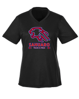 Sahuaro HS Track & Field Stacked - Womens Performance Shirt