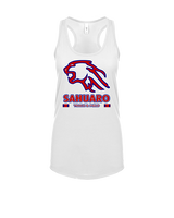 Sahuaro HS Track & Field Stacked - Womens Tank Top