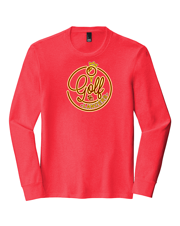 Salpointe Catholic HS Golf Circle - Tri-Blend Long Sleeve