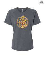 Salpointe Catholic HS Golf Circle - Womens Adidas Performance Shirt