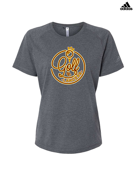 Salpointe Catholic HS Golf Circle - Womens Adidas Performance Shirt