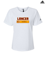Salpointe Catholic HS Baseball Pennant - Womens Adidas Performance Shirt