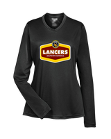 Salpointe Catholic HS Boys Basketball Board - Womens Performance Longsleeve