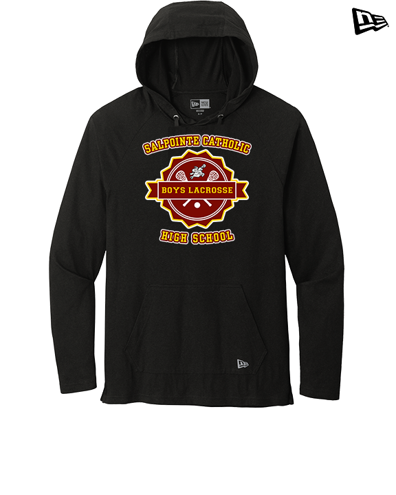 Salpointe Catholic HS Boys Lacrosse Badge - New Era Tri-Blend Hoodie