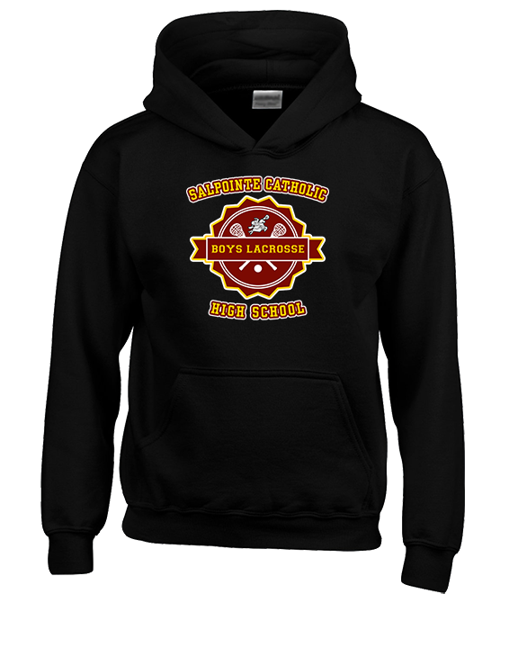 Salpointe Catholic HS Boys Lacrosse Badge - Unisex Hoodie