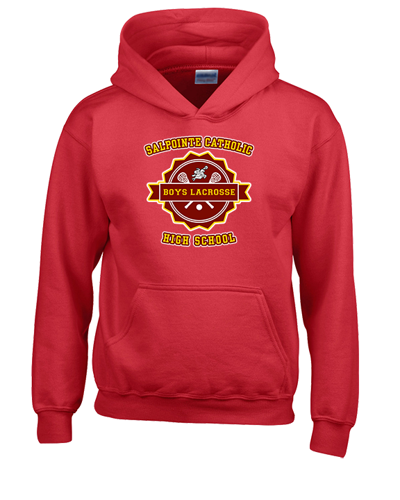 Salpointe Catholic HS Boys Lacrosse Badge - Unisex Hoodie