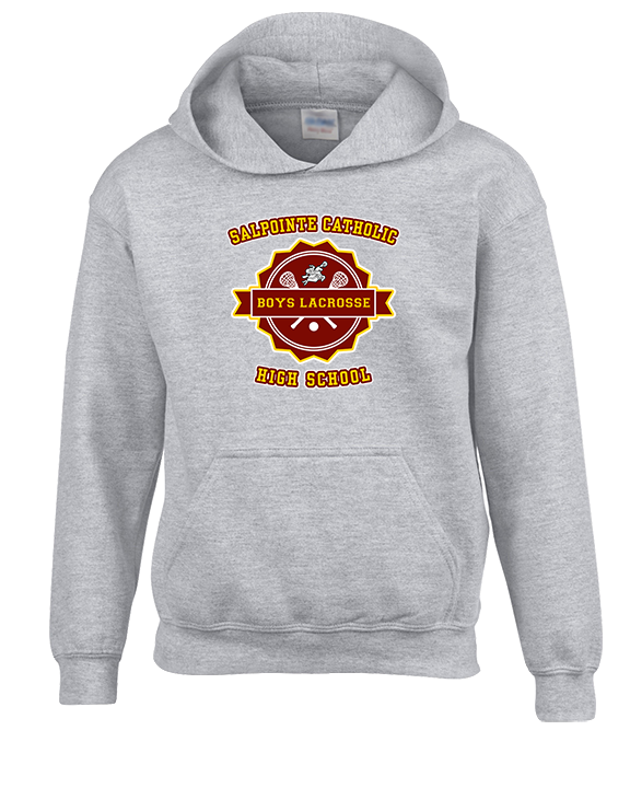 Salpointe Catholic HS Boys Lacrosse Badge - Youth Hoodie