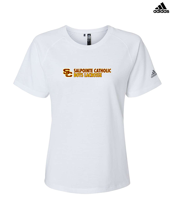 Salpointe Catholic HS Boys Lacrosse Basic - Womens Adidas Performance Shirt