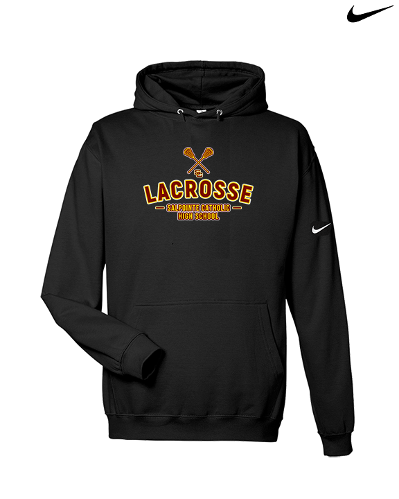 Salpointe Catholic HS Boys Lacrosse Short - Nike Club Fleece Hoodie