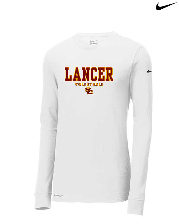 Salpointe Catholic HS Boys Volleyball Block - Mens Nike Longsleeve