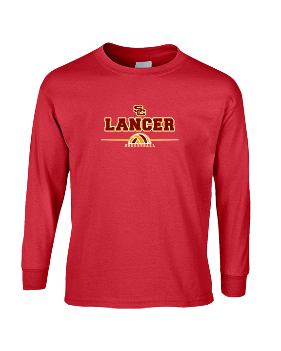 Salpointe Catholic HS Boys Volleyball Half Vball - Cotton Longsleeve