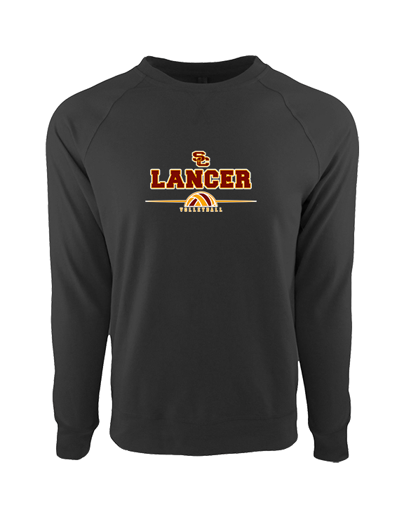 Salpointe Catholic HS Boys Volleyball Half Vball - Crewneck Sweatshirt