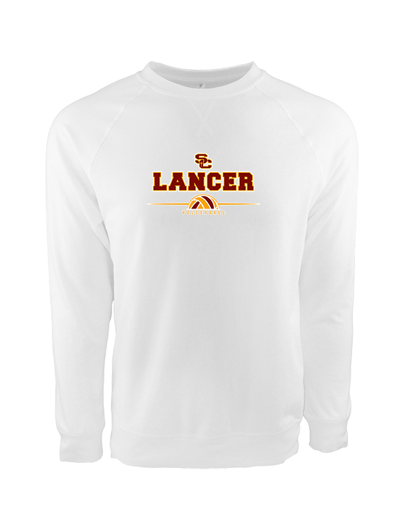 Salpointe Catholic HS Boys Volleyball Half Vball - Crewneck Sweatshirt