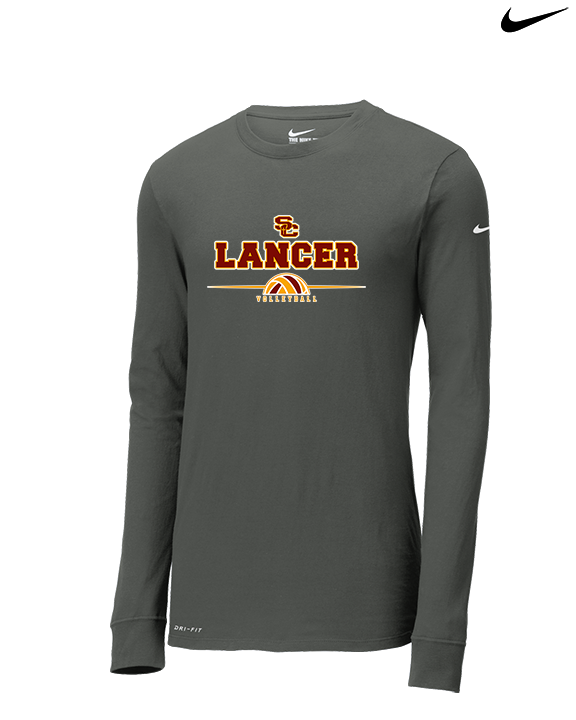 Salpointe Catholic HS Boys Volleyball Half Vball - Mens Nike Longsleeve