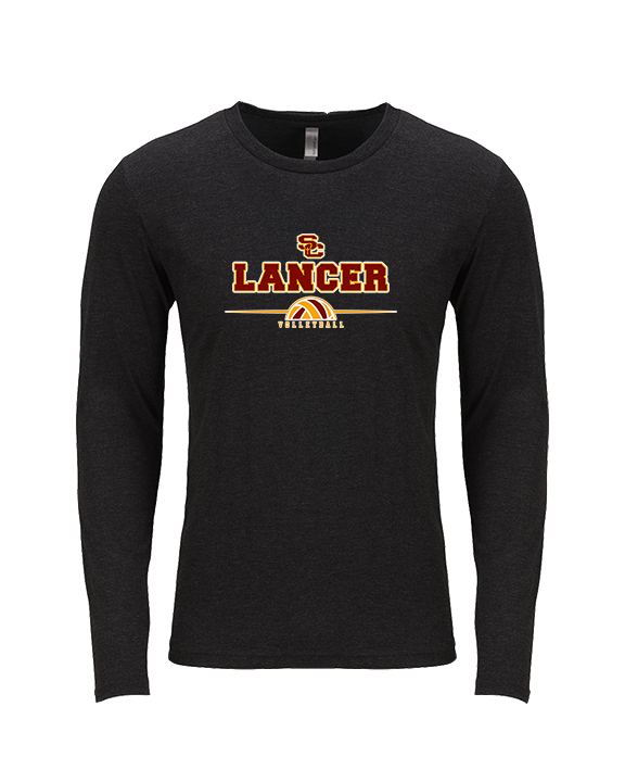 Salpointe Catholic HS Boys Volleyball Half Vball - Tri-Blend Long Sleeve