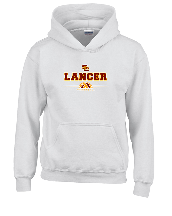 Salpointe Catholic HS Boys Volleyball Half Vball - Unisex Hoodie