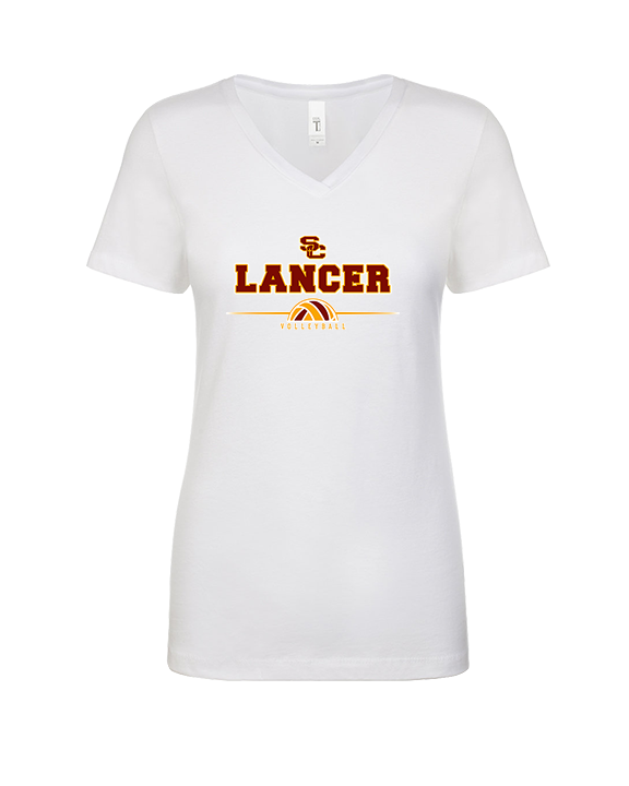 Salpointe Catholic HS Boys Volleyball Half Vball - Womens Vneck