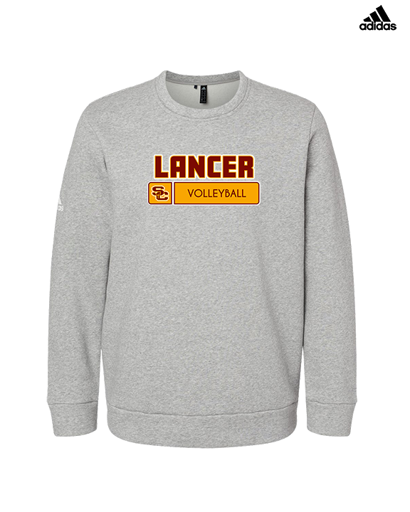 Salpointe Catholic HS Boys Volleyball Pennant - Mens Adidas Crewneck