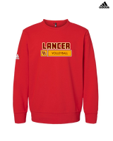 Salpointe Catholic HS Boys Volleyball Pennant - Mens Adidas Crewneck