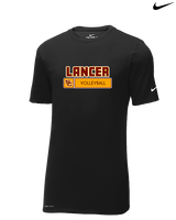 Salpointe Catholic HS Boys Volleyball Pennant - Mens Nike Cotton Poly Tee