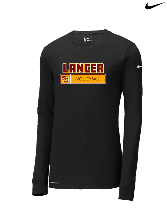 Salpointe Catholic HS Boys Volleyball Pennant - Mens Nike Longsleeve