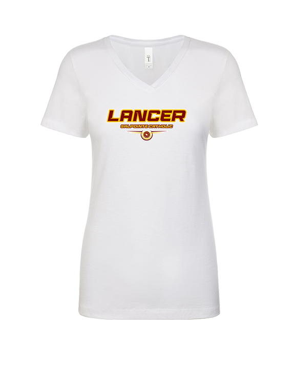 Salpointe Catholic HS Girls Basketball Design - Womens Vneck