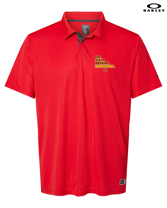 Salpointe Catholic HS Girls Basketball Eat Sleep - Mens Oakley Polo
