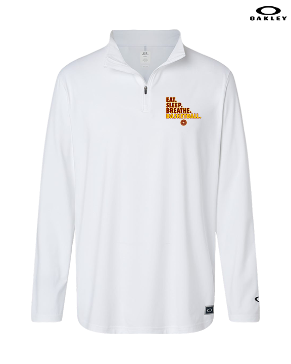 Salpointe Catholic HS Girls Basketball Eat Sleep - Mens Oakley Quarter Zip