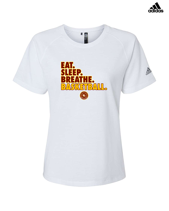 Salpointe Catholic HS Girls Basketball Eat Sleep - Womens Adidas Performance Shirt