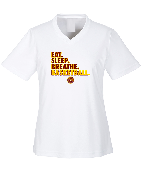 Salpointe Catholic HS Girls Basketball Eat Sleep - Womens Performance Shirt