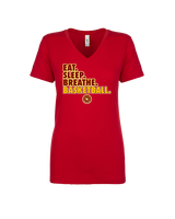 Salpointe Catholic HS Girls Basketball Eat Sleep - Womens Vneck