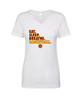 Salpointe Catholic HS Girls Basketball Eat Sleep - Womens Vneck