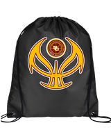 Salpointe Catholic HS Girls Basketball Full Ball - Drawstring Bag
