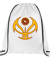 Salpointe Catholic HS Girls Basketball Full Ball - Drawstring Bag