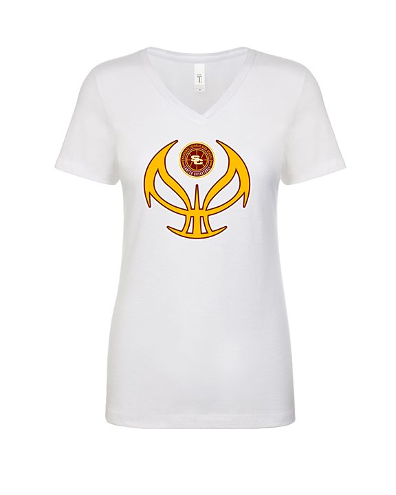 Salpointe Catholic HS Girls Basketball Full Ball - Womens Vneck
