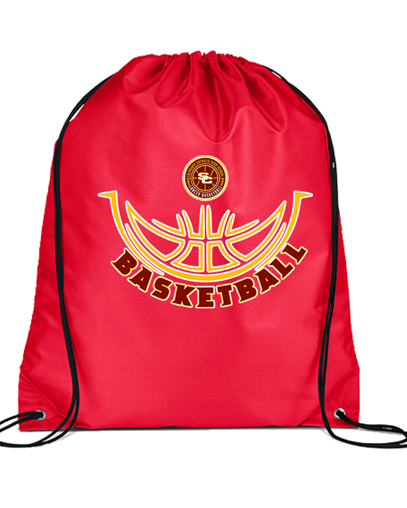 Salpointe Catholic HS Girls Basketball Outline - Drawstring Bag