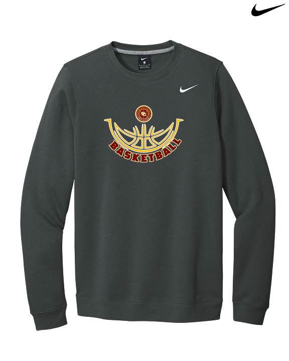 Salpointe Catholic HS Girls Basketball Outline - Mens Nike Crewneck