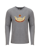 Salpointe Catholic HS Girls Basketball Outline - Tri-Blend Long Sleeve