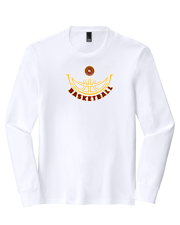 Salpointe Catholic HS Girls Basketball Outline - Tri-Blend Long Sleeve