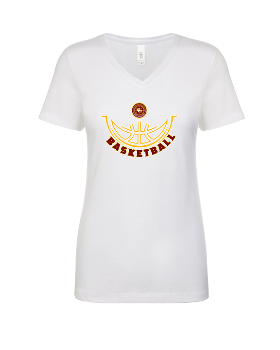 Salpointe Catholic HS Girls Basketball Outline - Womens Vneck