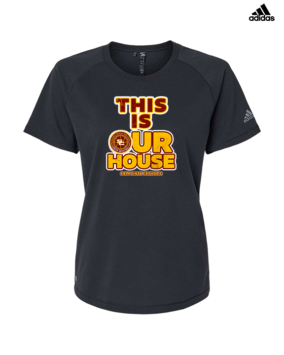 Salpointe Catholic HS Girls Basketball TIOH - Womens Adidas Performance Shirt
