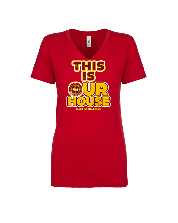 Salpointe Catholic HS Girls Basketball TIOH - Womens Vneck