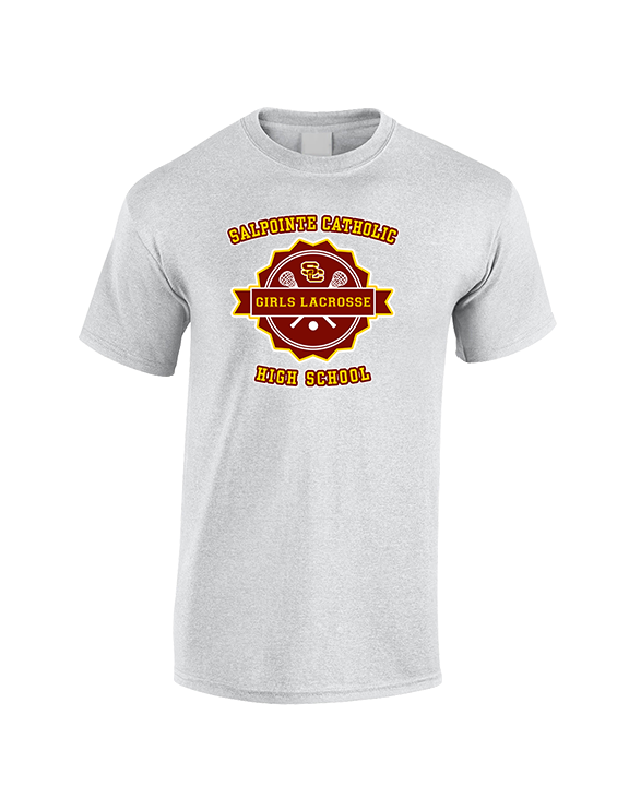 Salpointe Catholic HS Girls Lacrosse Badge - Cotton T-Shirt