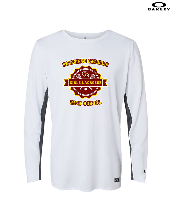 Salpointe Catholic HS Girls Lacrosse Badge - Mens Oakley Longsleeve