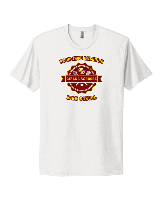Salpointe Catholic HS Girls Lacrosse Badge - Mens Select Cotton T-Shirt
