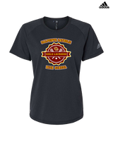 Salpointe Catholic HS Girls Lacrosse Badge - Womens Adidas Performance Shirt
