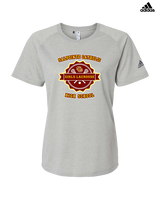 Salpointe Catholic HS Girls Lacrosse Badge - Womens Adidas Performance Shirt